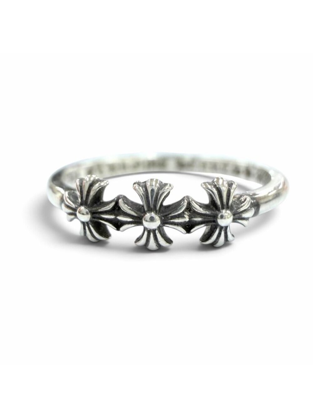 Chrome Hearts Bubblegum Plus Ring Silver JP